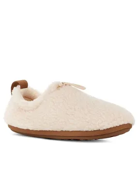 Plushy Slipper in Natural