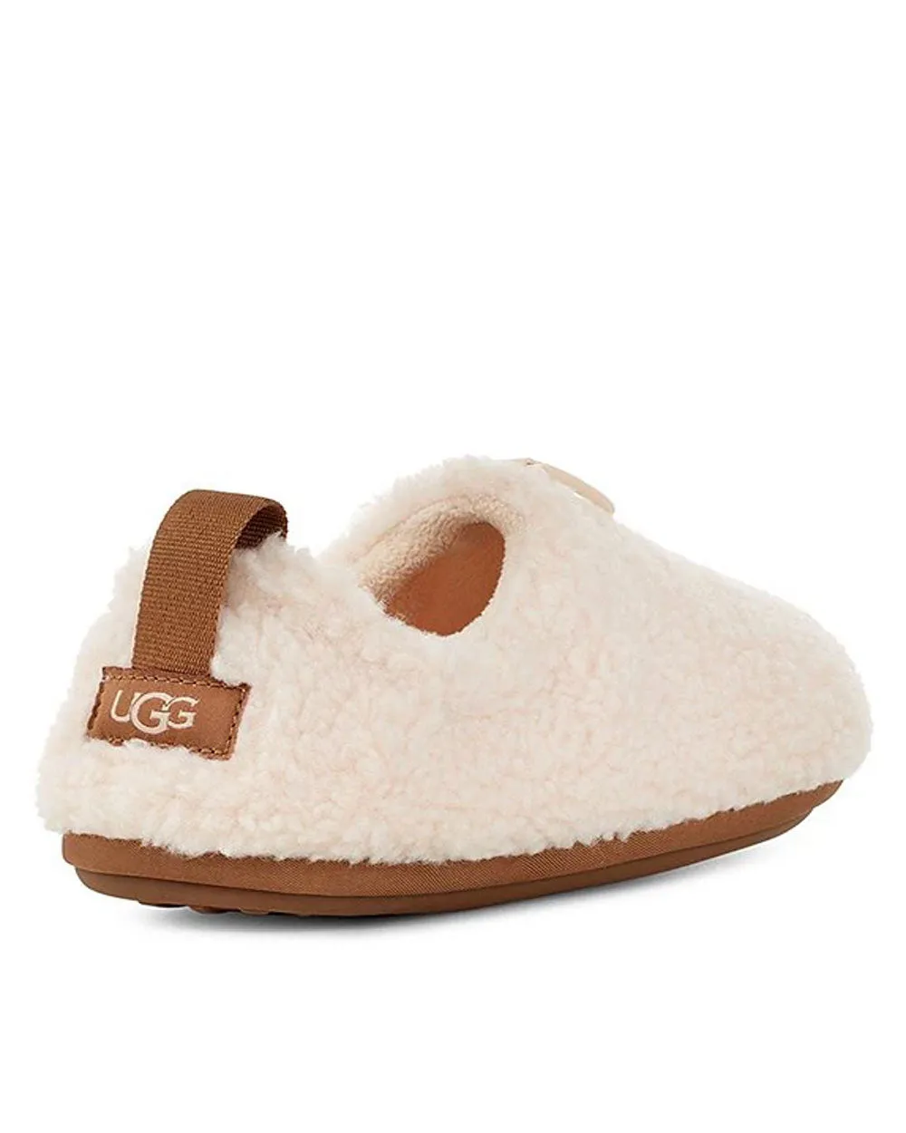 Plushy Slipper in Natural