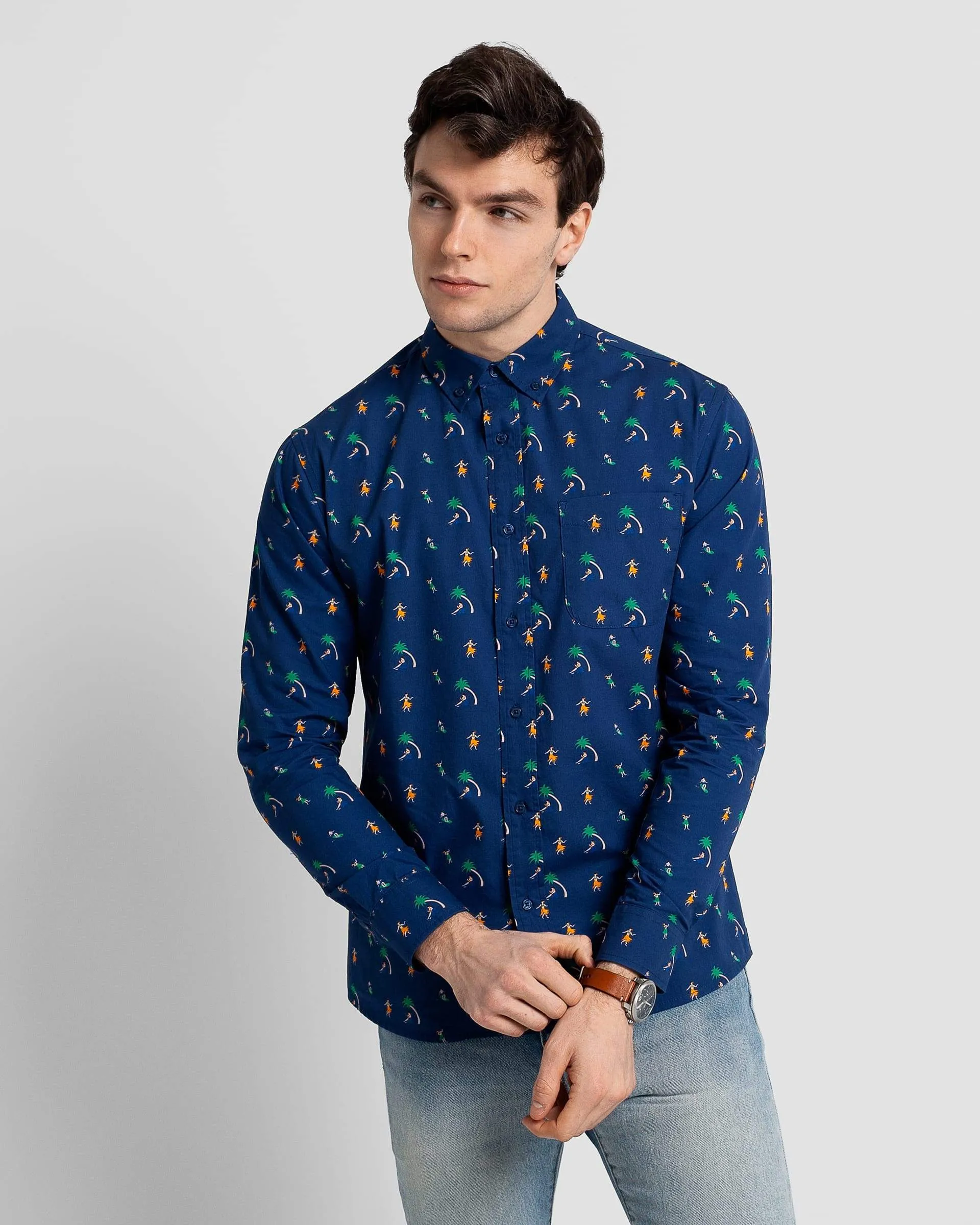 Poplin & Co Aloha Longsleeve