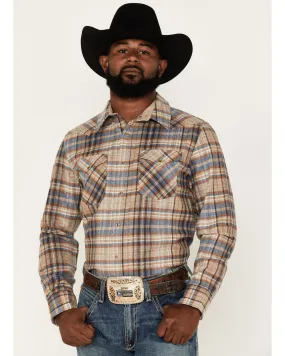 Product Name:  Pendleton Men's Canyon Small Plaid Snap Western Flannel Shirt