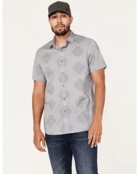 Product Name:  Pendleton Men's Shoreline Print Short Sleeve Western Shirt