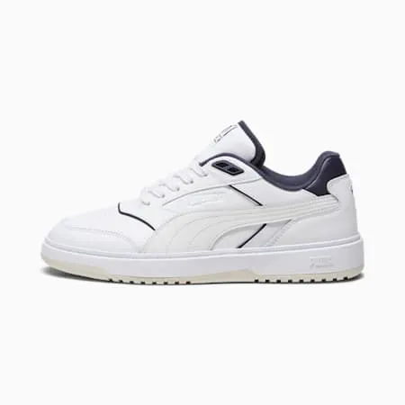 PUMA Doublecourt Unisex Sneakers | PUMA White-New Navy | PUMA Shoes | PUMA 