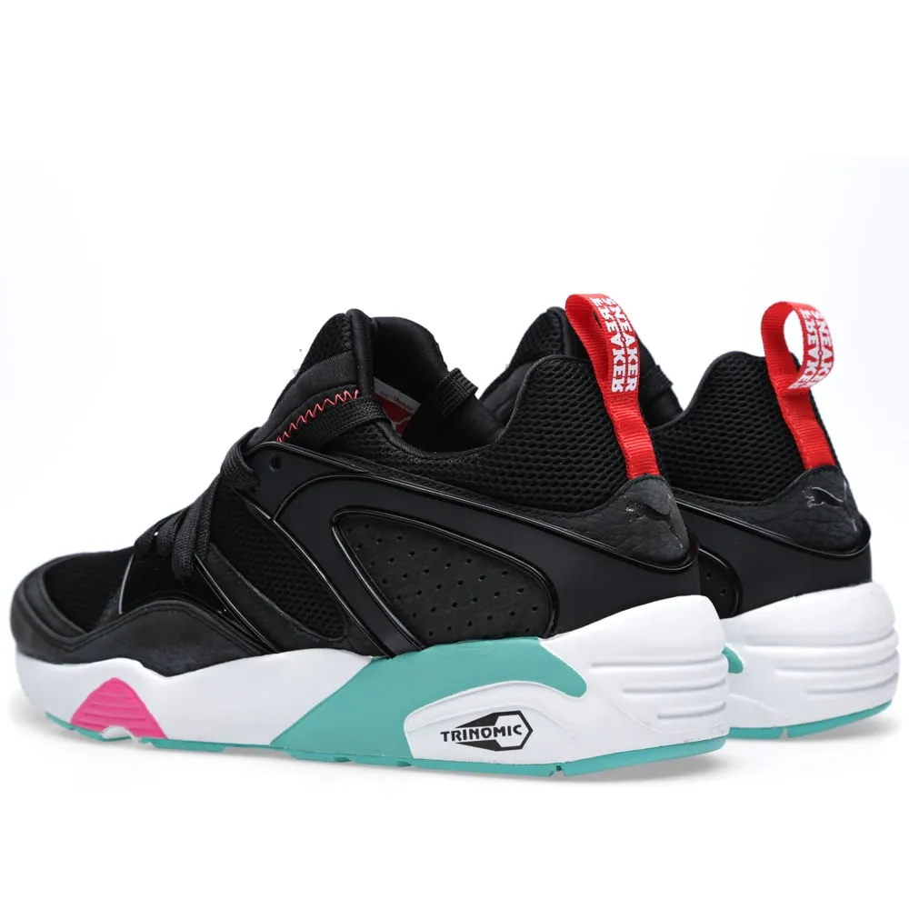 Puma x theLIST x Sneaker Freaker Blaze of Glory LTWT 'Black Beast'Black & Turquoise