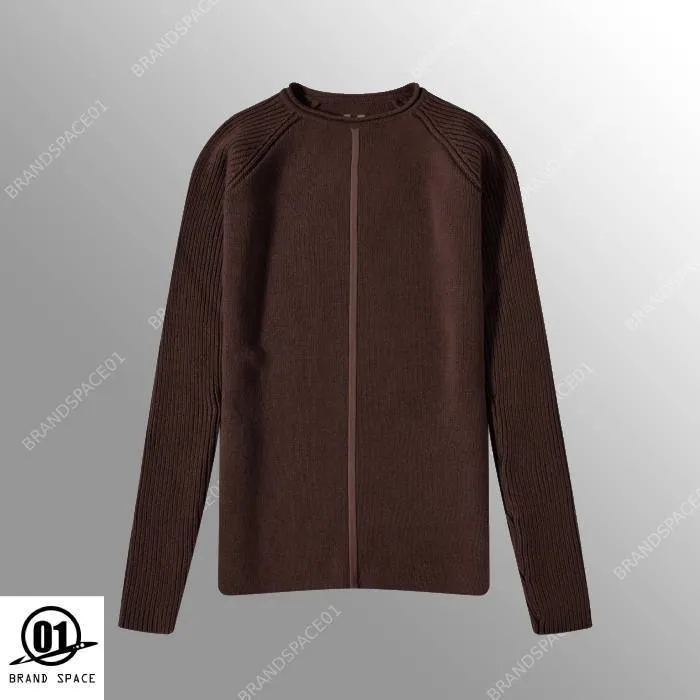 RICK OWENS  |Crew Neck Pullovers Unisex Wool Cashmere Long Sleeves Plain