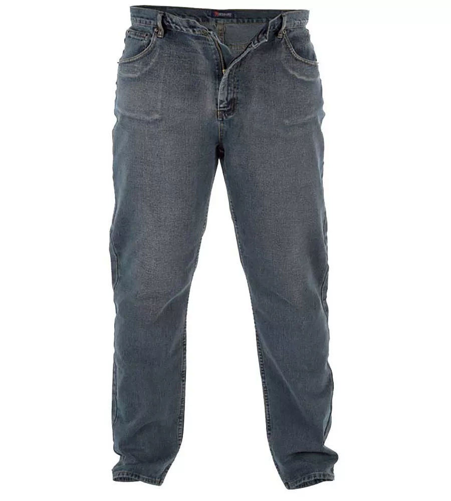 Rockford Big Mens Dirty Denim Comfort Fit Jeans (COMFORT DIRTY DENIM )