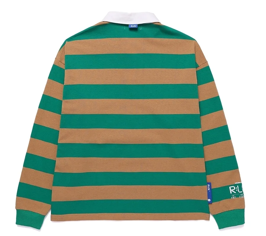 rolarola  |Stripes Unisex Street Style Long Sleeves Cotton