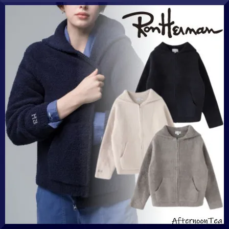 Ron Herman  |Street Style Collaboration Long Sleeves Plain