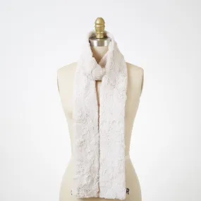 Sand Luxury Faux Fur Skinny Scarf