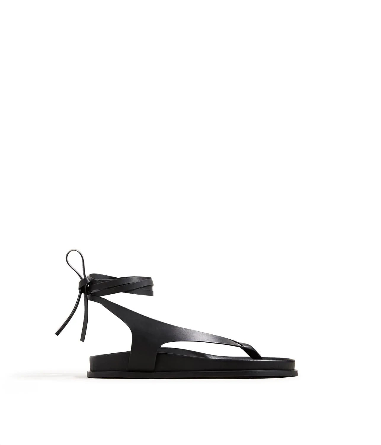 SHEL SANDAL- BLACK