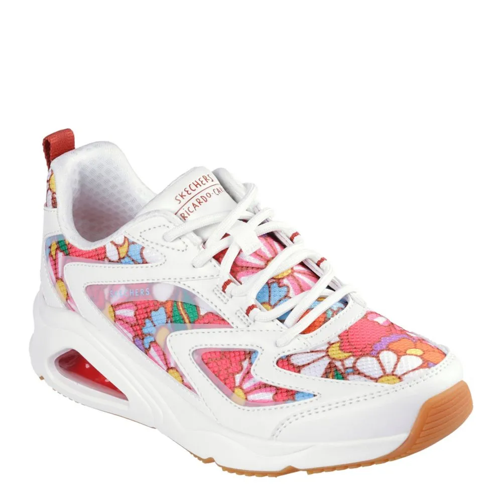 SKECHERS  WOMENS RICARDO CAVOLO SPRING BLOOM UNO SNEAKER