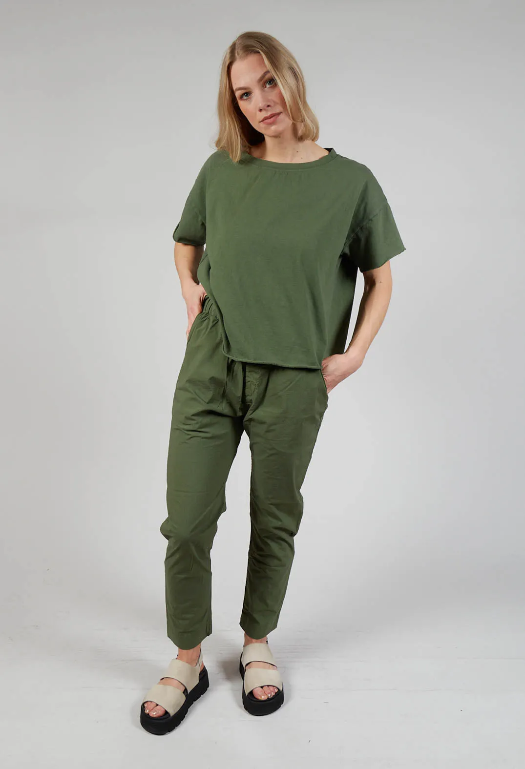 Slim Trousers TS in Green