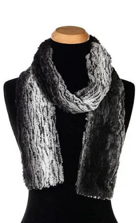 Smouldering Sequoia Luxury Faux Fur Scarf