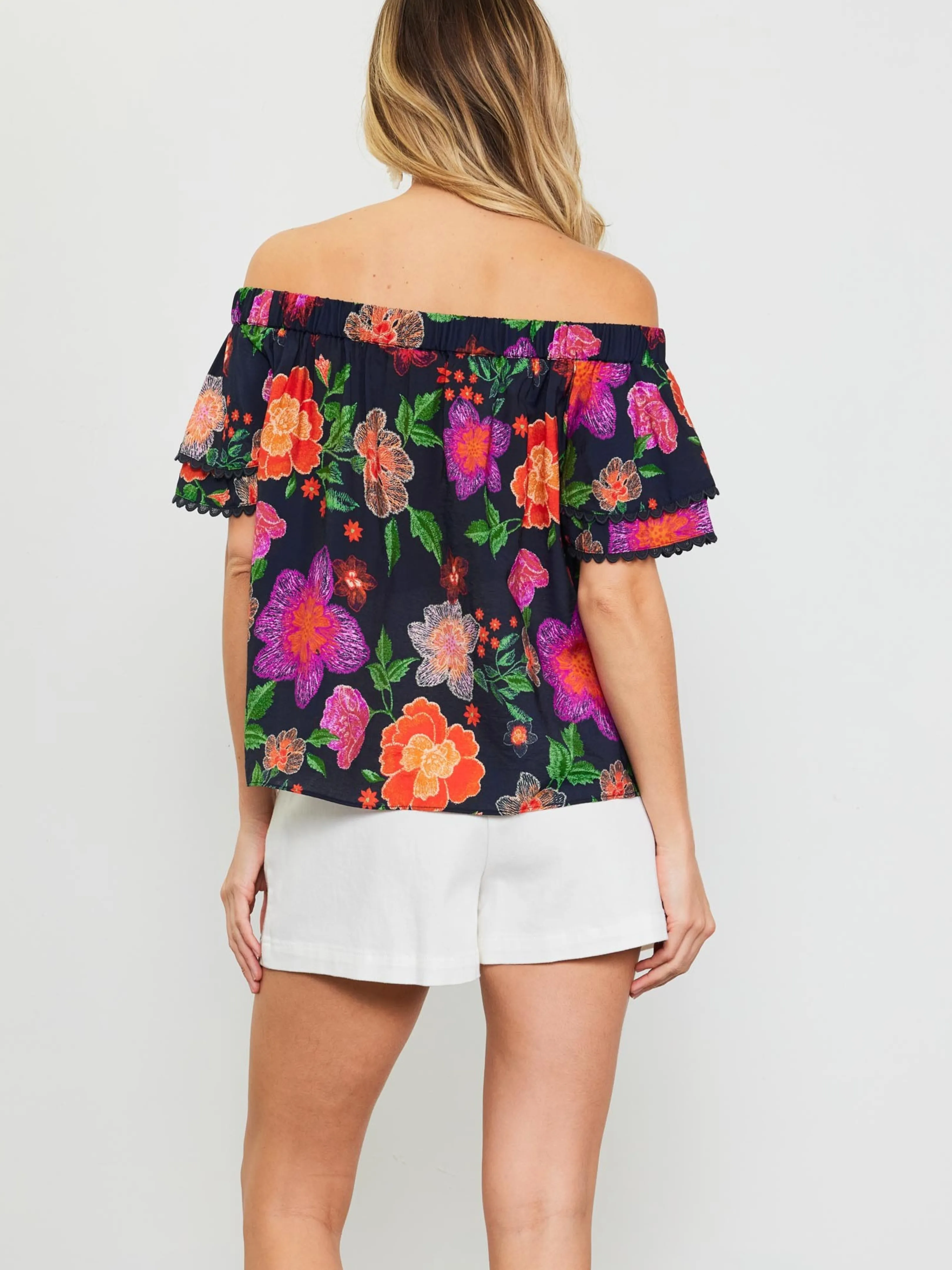 Spring Kissed Off Shoulder