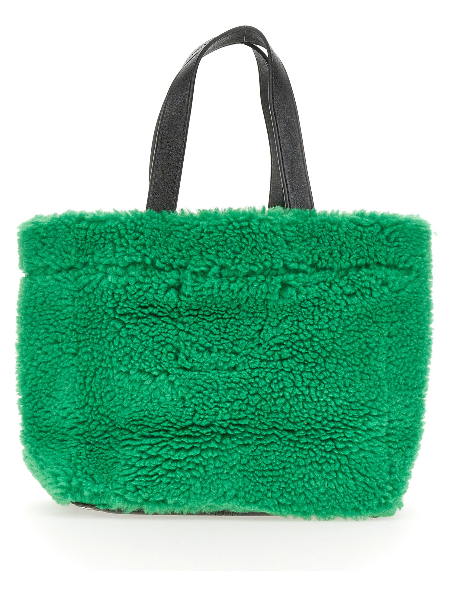 STAND    FAUX FUR SHOPPING BAG