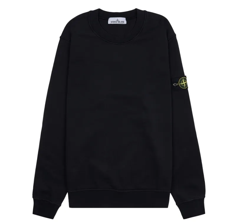 STONE ISLAND  |Crew Neck Street Style Long Sleeves Plain Cotton