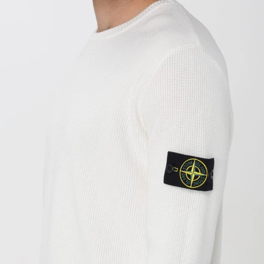 STONE ISLAND  |Pullovers Street Style Long Sleeves Cotton Logo Sweatshirts