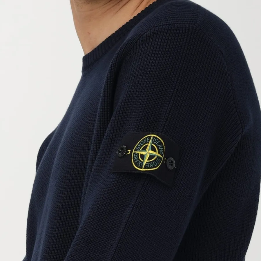 STONE ISLAND  |Pullovers Street Style Long Sleeves Cotton Logo Sweatshirts