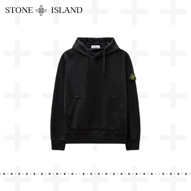 STONE ISLAND  |Pullovers Street Style Long Sleeves Plain Cotton