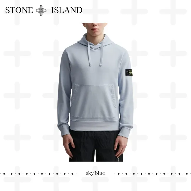 STONE ISLAND  |Pullovers Street Style Long Sleeves Plain Cotton