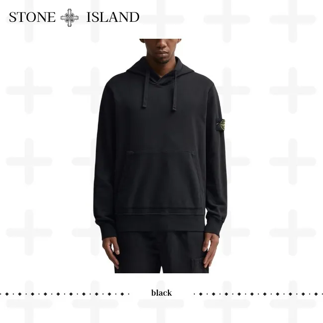 STONE ISLAND  |Pullovers Street Style Long Sleeves Plain Cotton