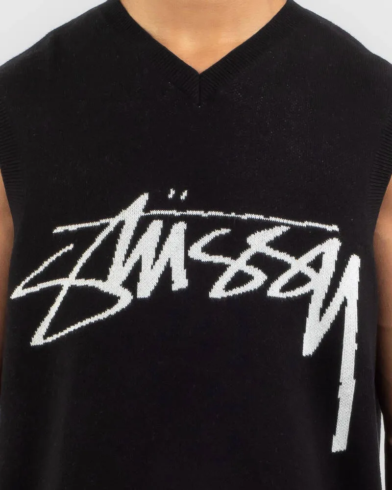 STUSSY  |Pullovers Street Style Cotton Logo Skater Style