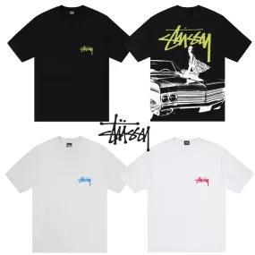 STUSSY  |Street Style Long Sleeves Long Sleeve T-shirt Logo