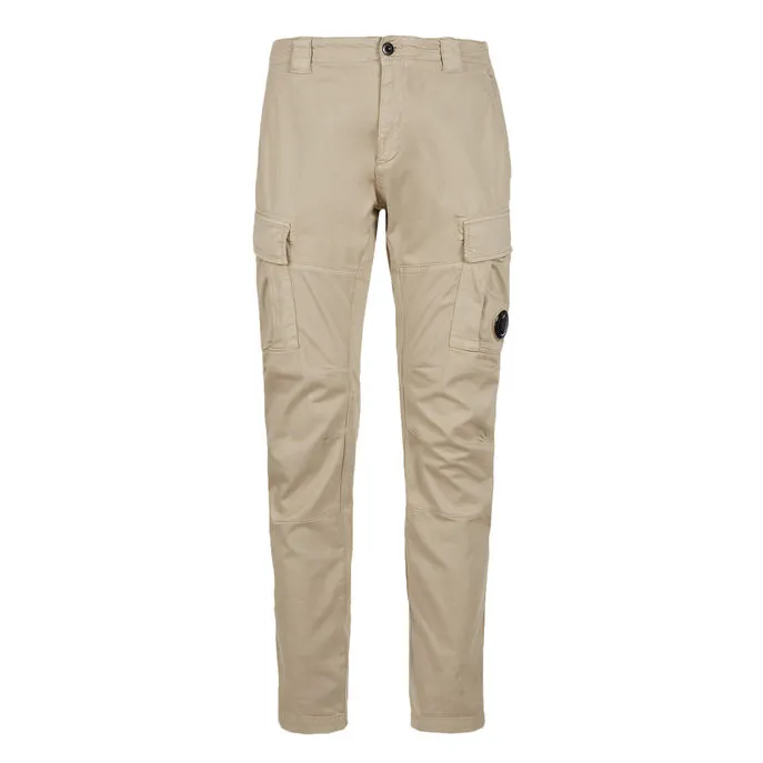 TROUSERS STRETCH SATEEN Man Beige