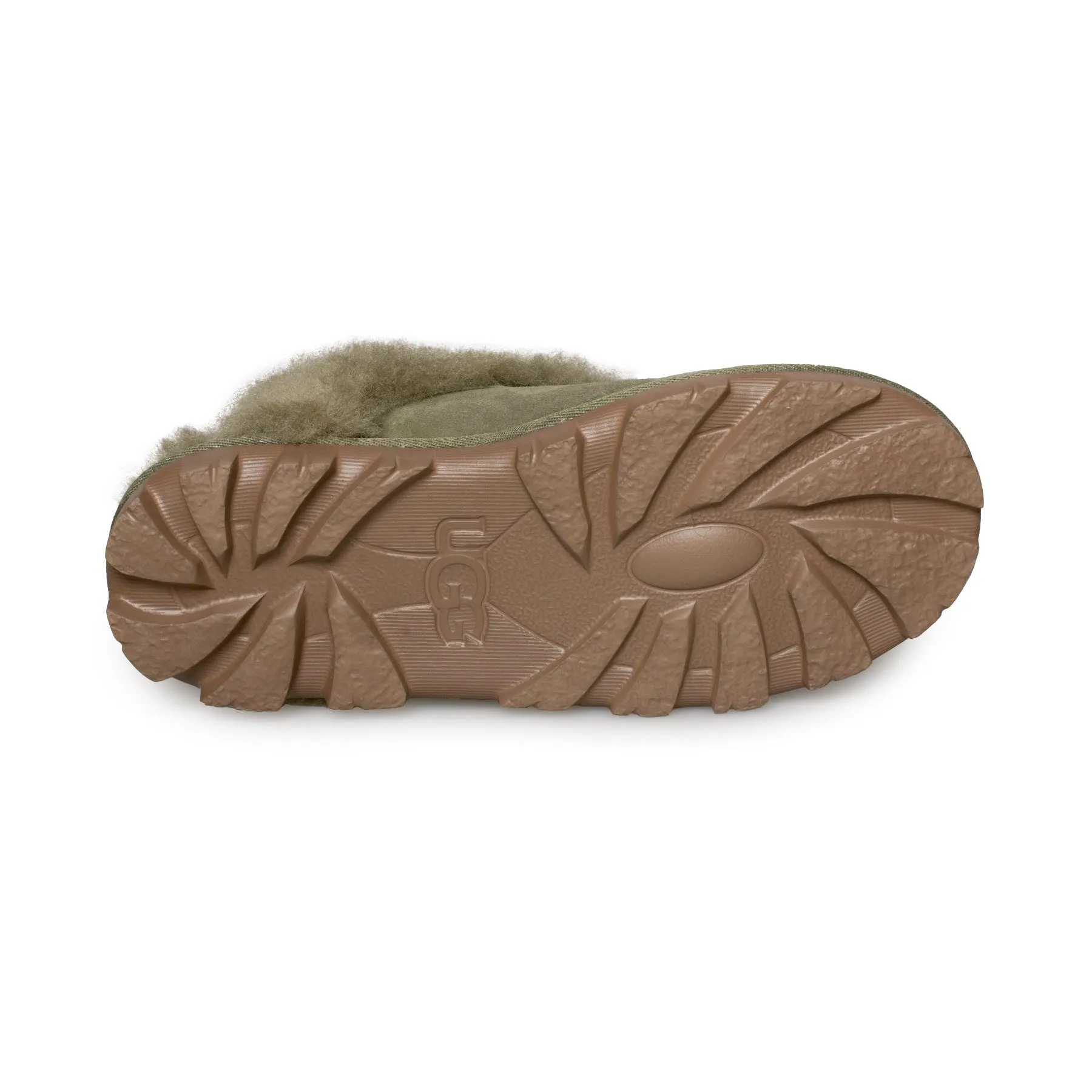 UGG Coquette Burnt Olive Slippers - Women's