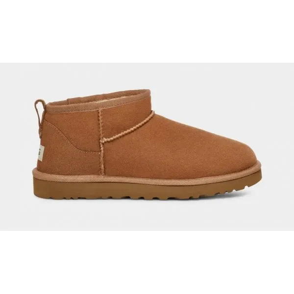 UGG Mens Classic Ultra Mini in Chestnut