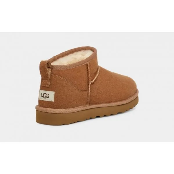 UGG Mens Classic Ultra Mini in Chestnut