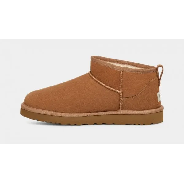 UGG Mens Classic Ultra Mini in Chestnut