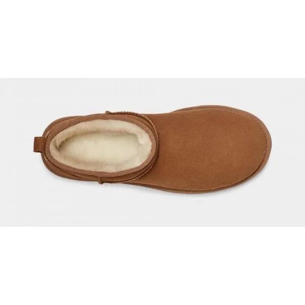 UGG Mens Classic Ultra Mini in Chestnut