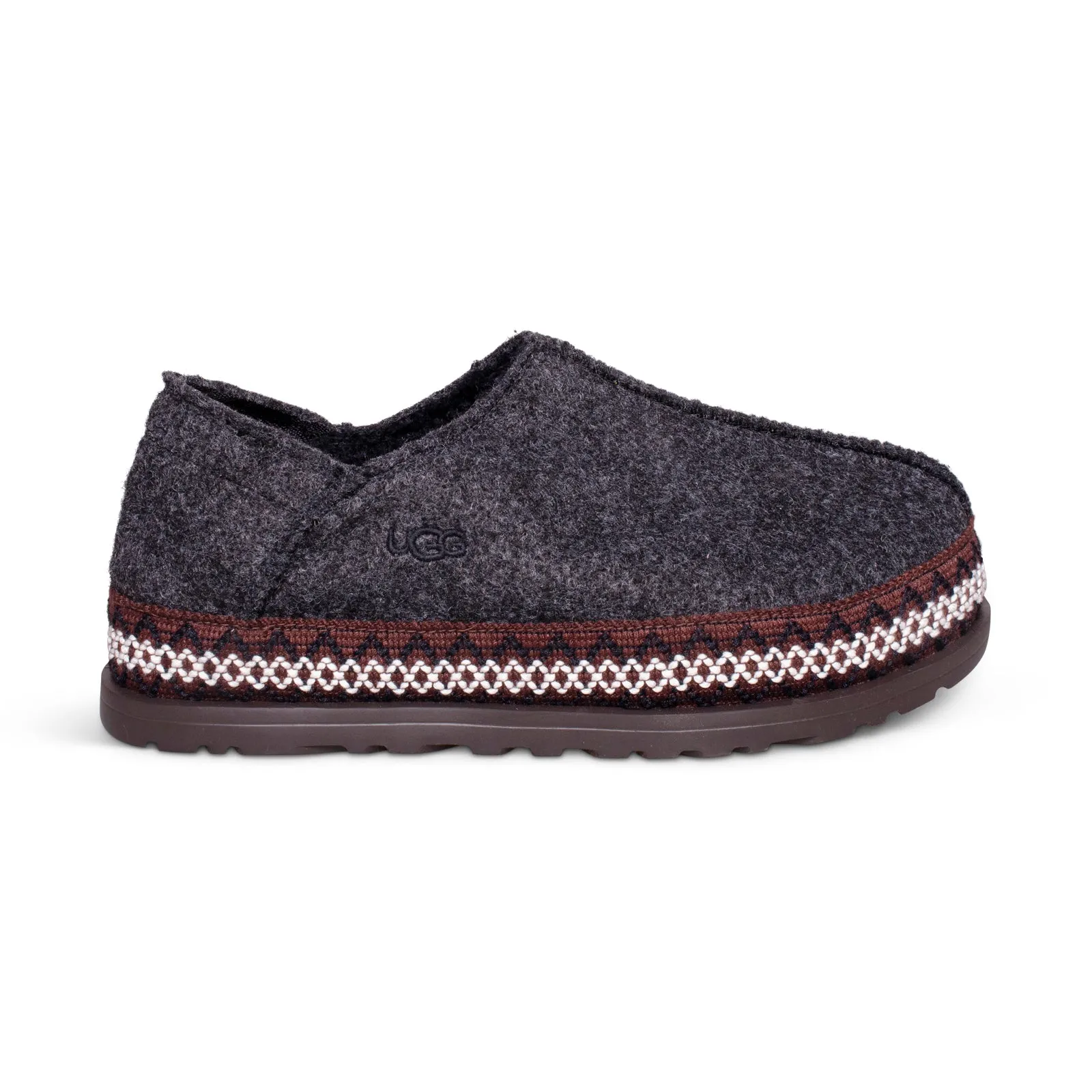 UGG Tasman ReFelt Black Nordic Slippers - Women's