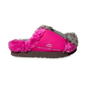 UGG X Feng Chen Wang Slide Pink Grey Slippers - Women's