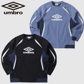 UMBRO  |Unisex U-Neck Long Sleeves Plain Long Sleeve T-shirt Logo