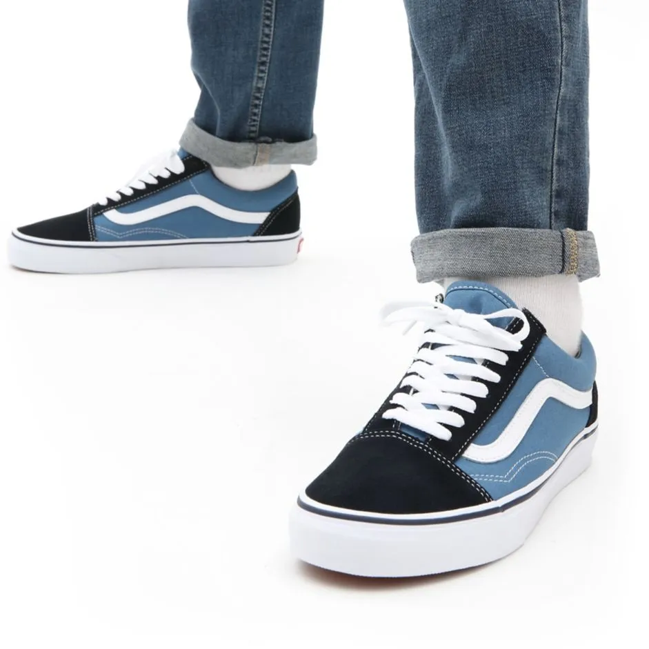 VANS Unisex Old Skool Authentic Shoe - Navy