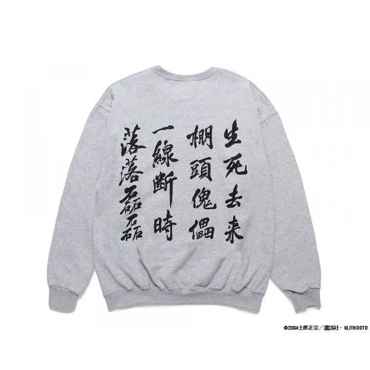 WACKO MARIA  |Crew Neck Pullovers Street Style Collaboration Long Sleeves