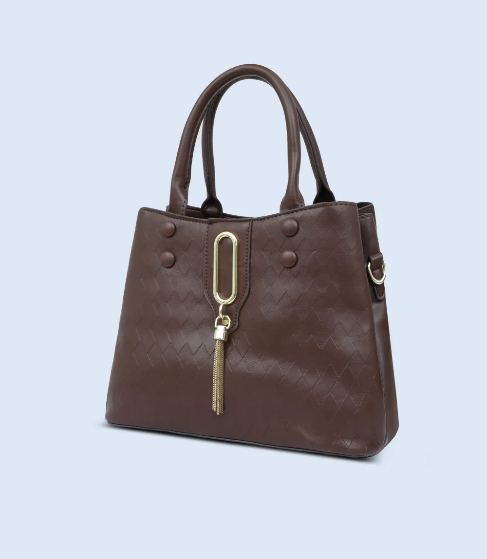 WB2800-BROWN-Women Shoulder Bag