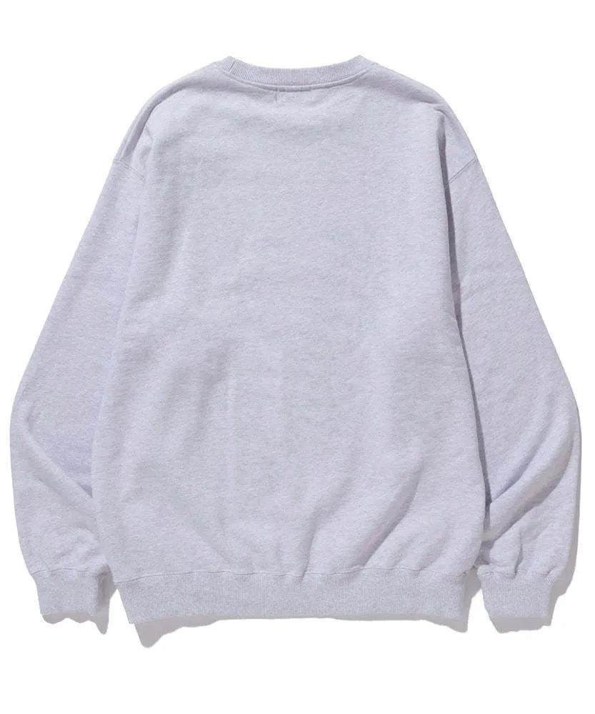 X-Large  |Pullovers Unisex Sweat Street Style Long Sleeves Plain