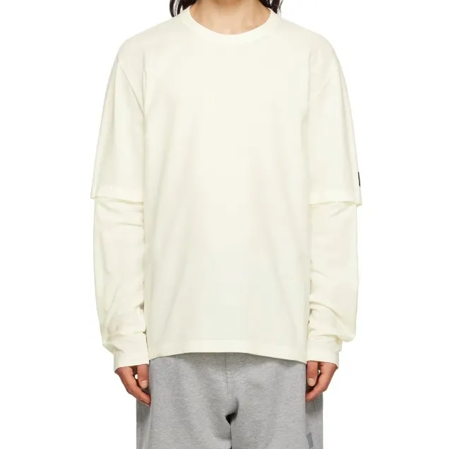 Y-3  |Unisex Street Style Long Sleeves Cotton Long Sleeve T-shirt