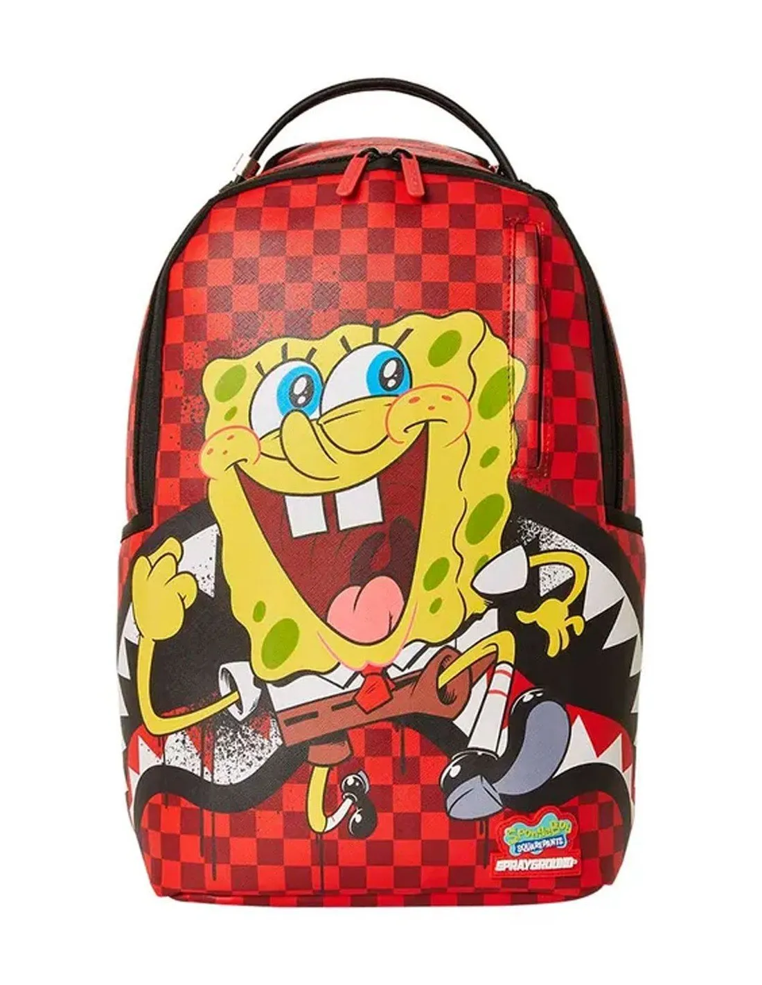 Zaino Sprayground 910B4889 SPONGEBOB HELLO rosso